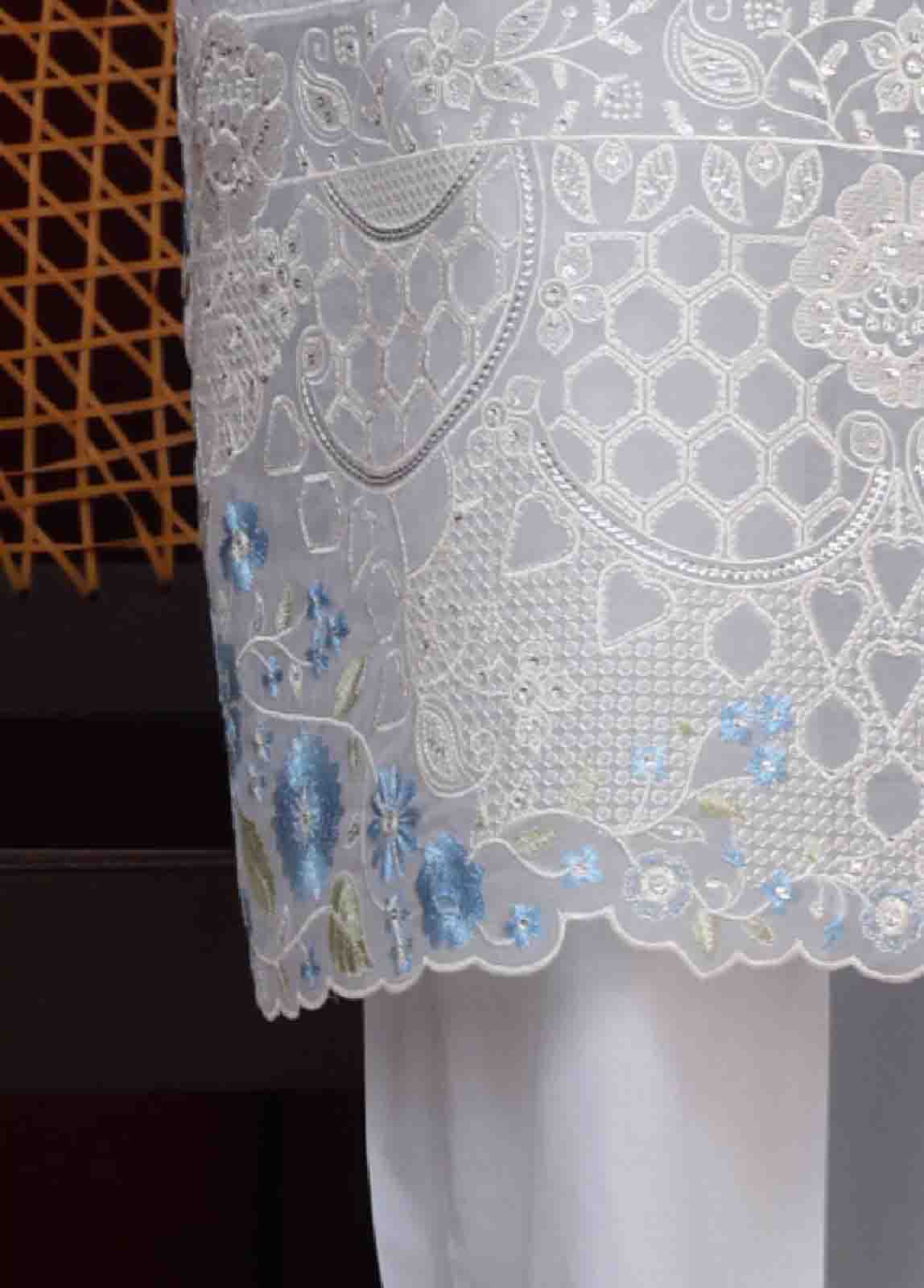 Bin Saeed Fabric - PC-28619- 3 Piece Luxury Embroidered Stitched Suit