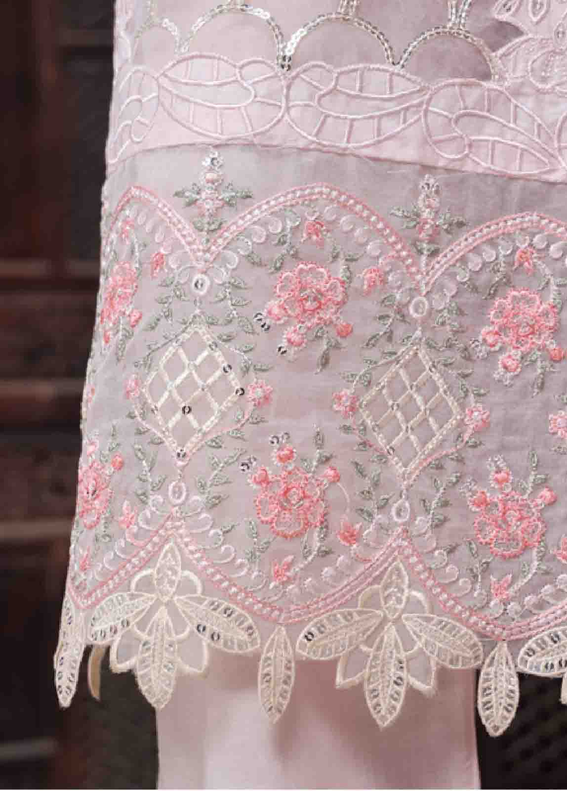 Bin Saeed Fabric - PC-28621- 3 Piece Luxury Embroidered Stitched Suit