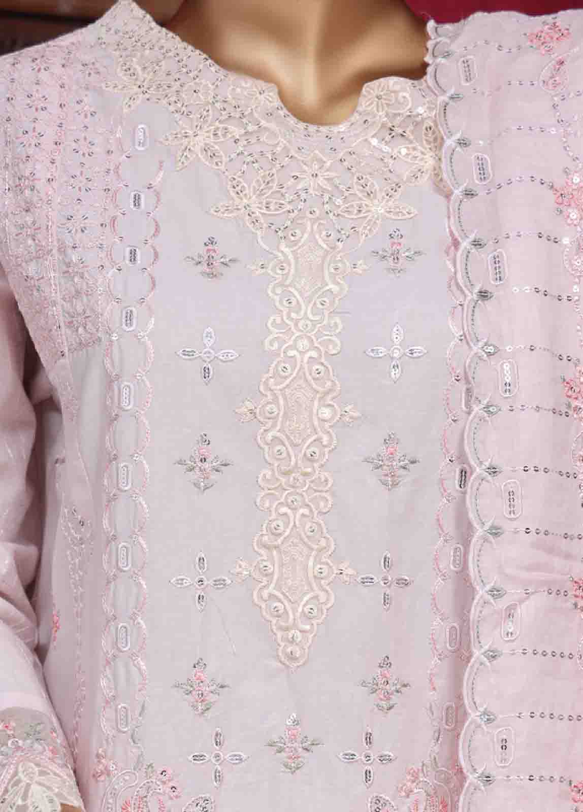 Bin Saeed Fabric - PC-28621- 3 Piece Luxury Embroidered Stitched Suit