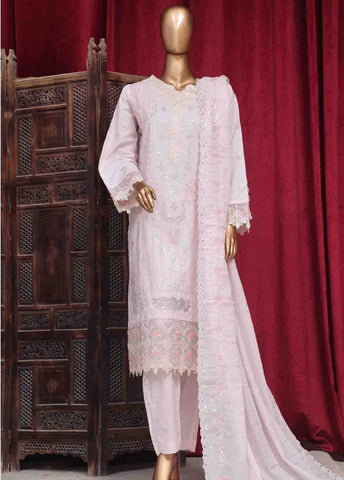 Bin Saeed Fabric - PC-28621- 3 Piece Luxury Embroidered Stitched Suit