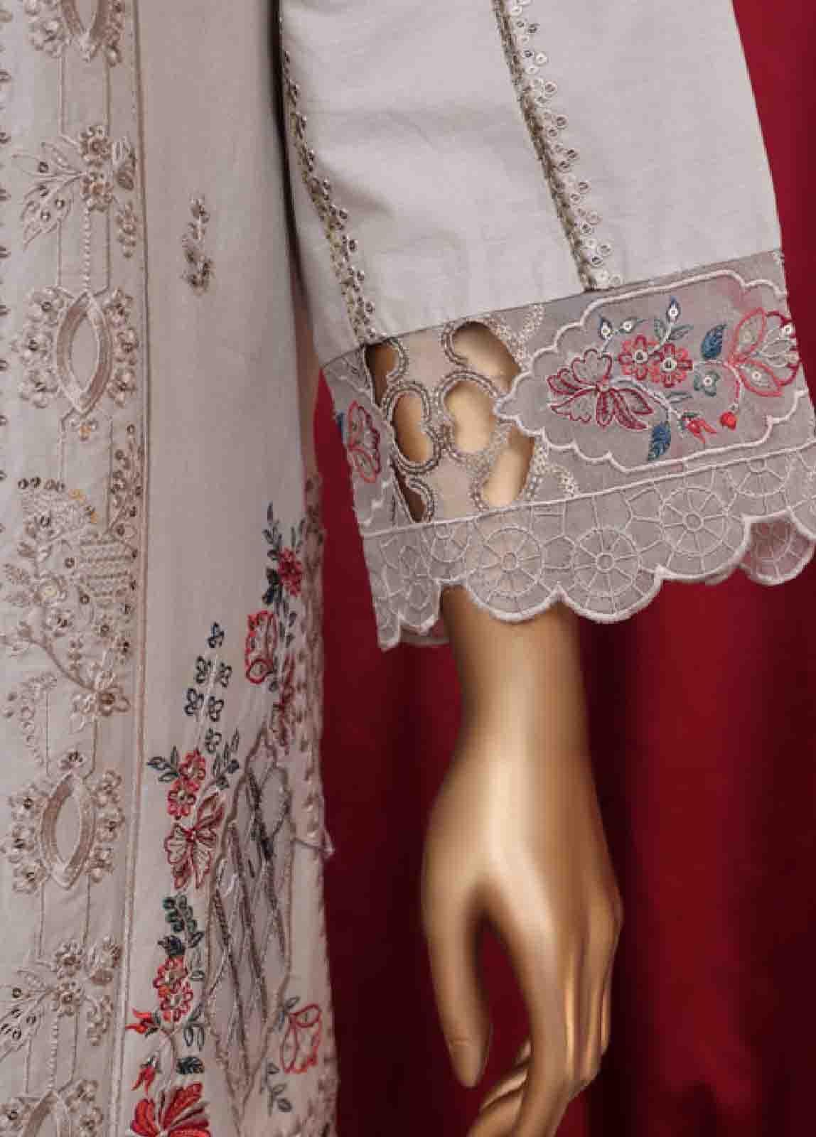 Bin Saeed Fabric - PC-28622- 3 Piece Luxury Embroidered Stitched Suit