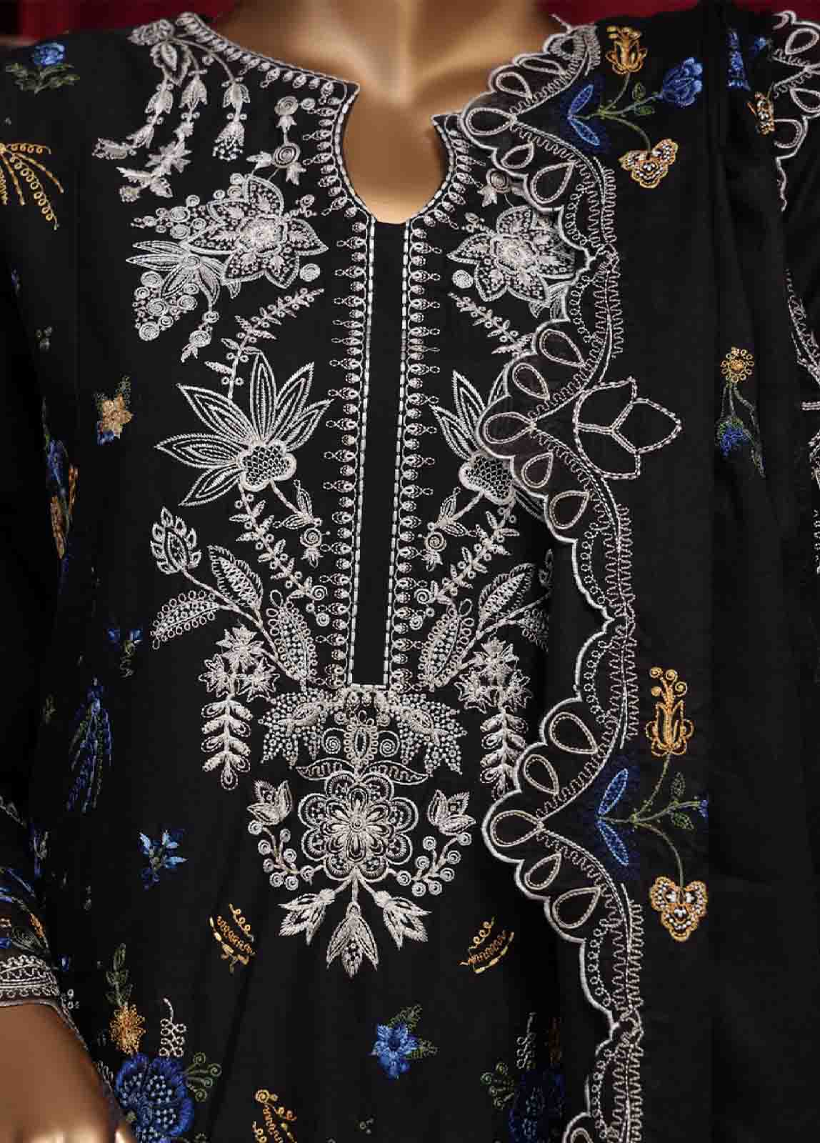 Bin Saeed Fabric - PC-28623- 3 Piece Luxury Embroidered Stitched Suit