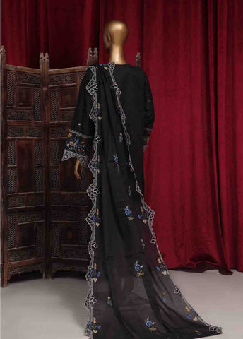 Bin Saeed Fabric - PC-28623- 3 Piece Luxury Embroidered Stitched Suit