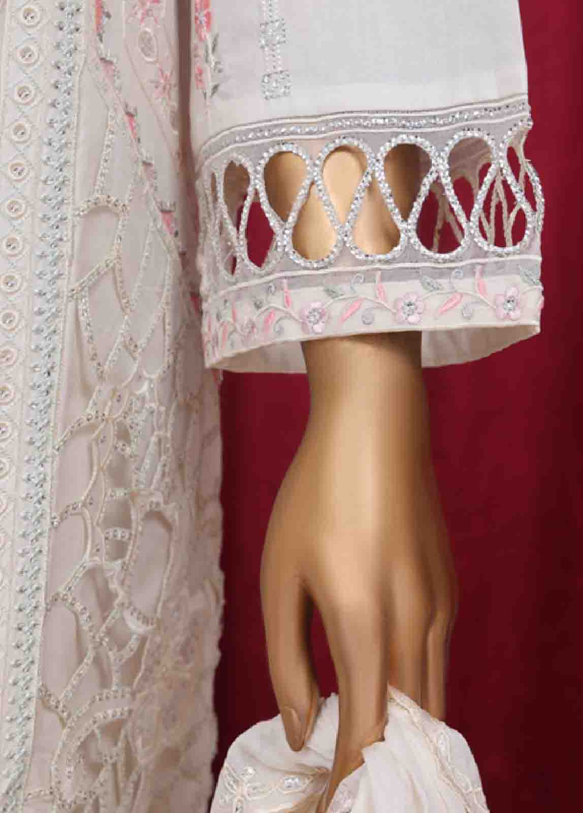 Bin Saeed Fabric - PC-28627- 3 Piece Luxury Embroidered Stitched Suit