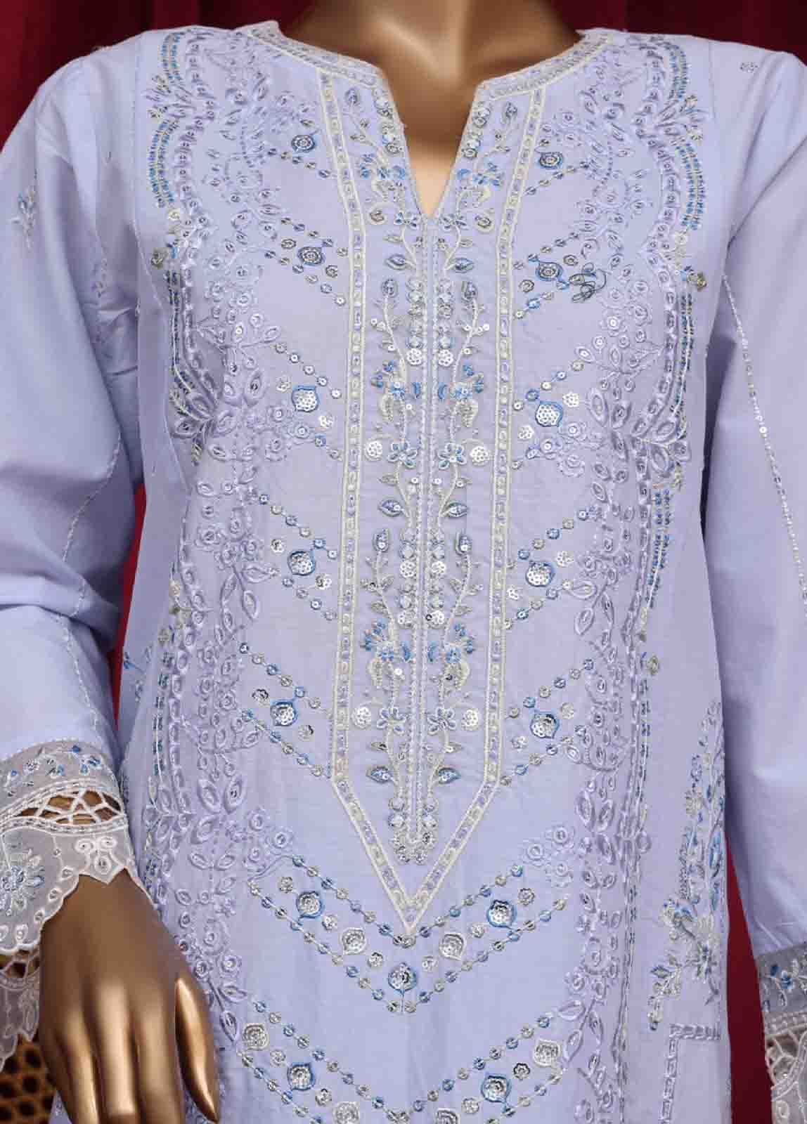 Bin Saeed Fabric - PC-28628- 3 Piece Luxury Embroidered Stitched Suit