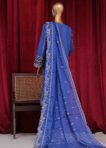 Bin Saeed Fabric - PC-28665- 3 Piece Luxury Embroidered Stitched Suit