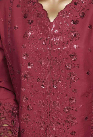 Bin Saeed Fabric - PC-D-28616- 3 Piece Luxury Embroidered Stitched Suit