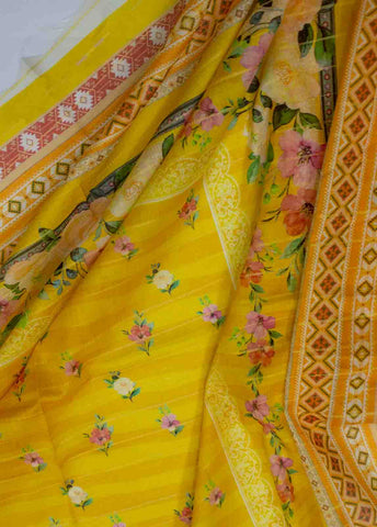 Bin Saeed Fabric - PD-0002-3 Piece Lawn Embroidered UnStitched Suit