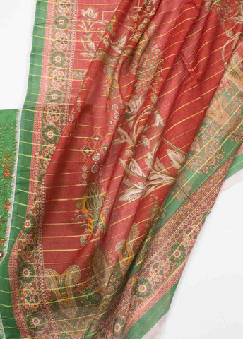 Bin Saeed Fabric - PD-0011-3 Piece Lawn Embroidered UnStitched Suit