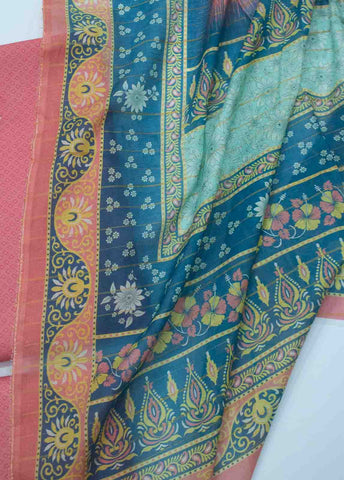 Bin Saeed Fabric - PD-0015-3 Piece Lawn Embroidered UnStitched Suit