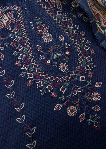 Bin Saeed Fabric - PD-0016-3 Piece Lawn Embroidered UnStitched Suit