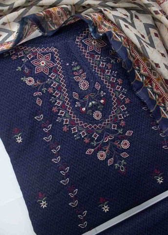 Bin Saeed Fabric - PD-0016-3 Piece Lawn Embroidered UnStitched Suit