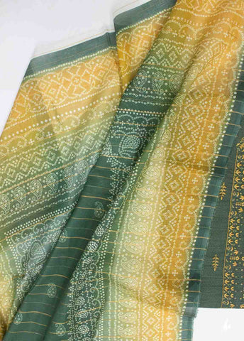 Bin Saeed Fabric - PD-0017-3 Piece Lawn Embroidered UnStitched Suit