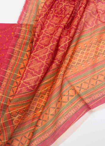 Bin Saeed Fabric - PD-0021-3 Piece Lawn Embroidered UnStitched Suit