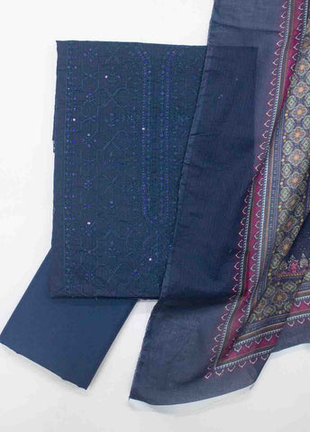 Bin Saeed Fabric - PD-0276-3 Piece Lawn Embroidered UnStitched Suit