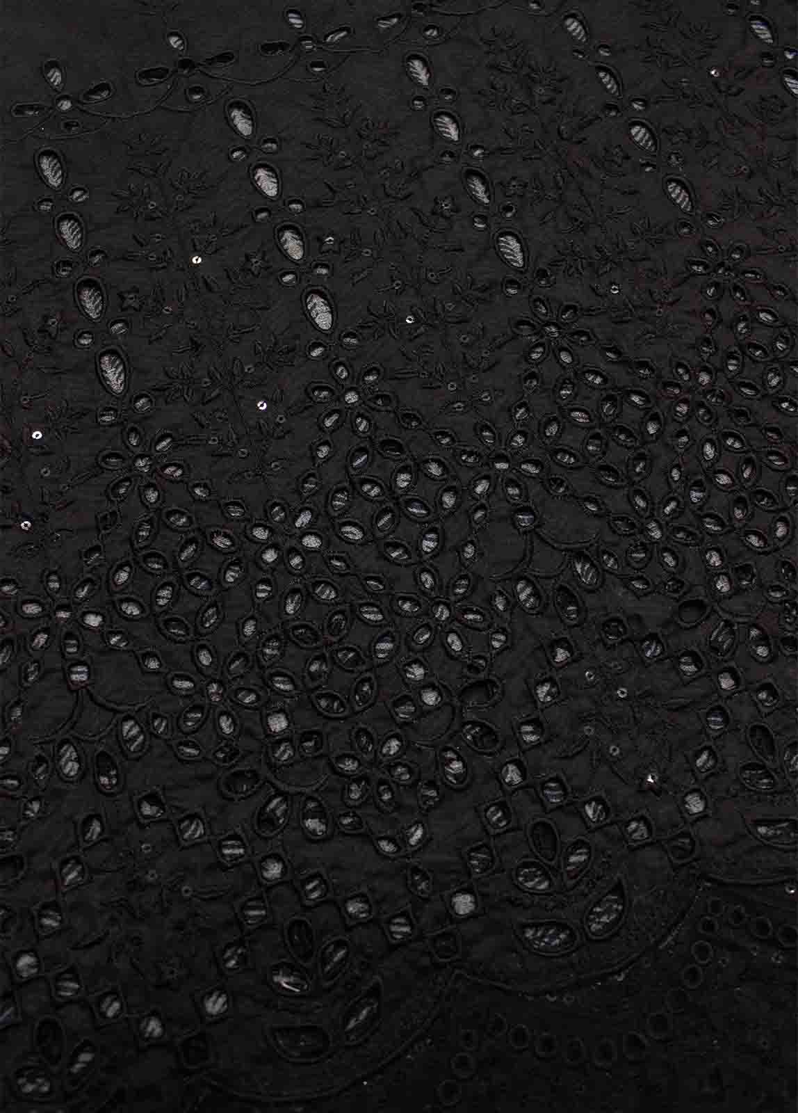 Bin Saeed Fabric - PDE-0101- 3 Piece Lawn Embroidered UnStitched Suit