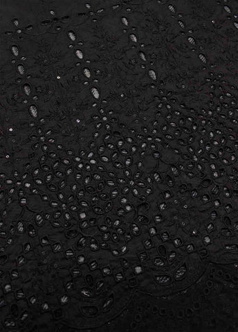 Bin Saeed Fabric - PDE-0101- 3 Piece Lawn Embroidered UnStitched Suit