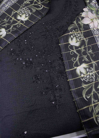 Bin Saeed Fabric - PDE-096- 3 Piece Lawn Embroidered UnStitched Suit