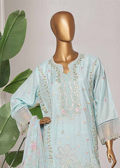 RTCS-001-CS R-65- 3 Piece Luxury Embroidered Stitched Suit