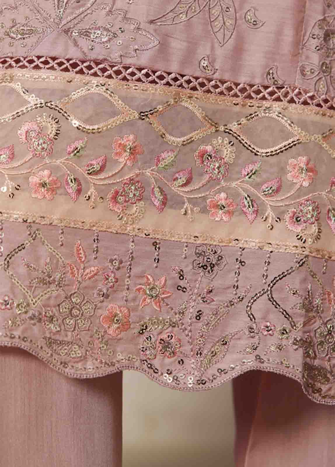 Bin Saeed Fabric - RTCS-0106 R-065- 3 Piece Luxury Embroidered Stitched Suit