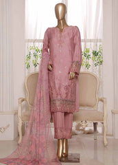 RTCS-0109 R64- 3 Piece Embroidered Stitched Suit