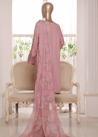 Bin Saeed Fabric - RTCS-0109 R64- 3 Piece Embroidered Stitched Suit