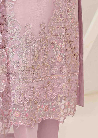 Bin Saeed Fabric - RTS-009 J- 3 Piece Embroidered Organza