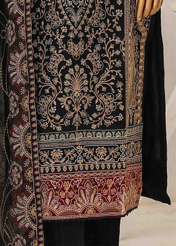 Bin Saeed Fabric - RTS-010 J- 3 Piece Embroidered Organza