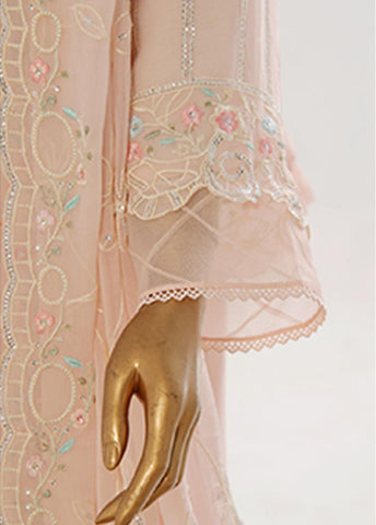 Bin Saeed Fabric - RTSC-006 H- 3 Piece Chiffon Stitched Suit