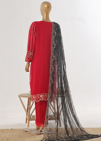 Bin Saeed Fabric - RTSC-006 S- 3 Piece Chiffon Stitched Suit