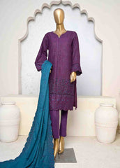 SFB-009-3 Piece Linen Embroidered collection