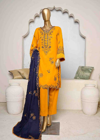 SFB-013-3 Piece Linen Embroidered collection