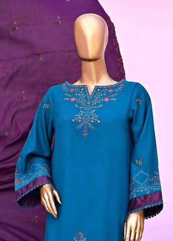 Bin Saeed Fabric - SFB-016-3 Piece Linen Embroidered collection