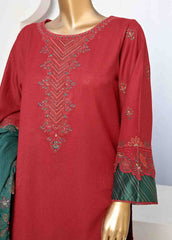 SFB-018-3 Piece Linen Embroidered collection