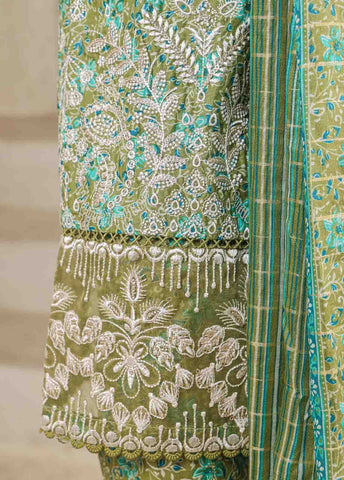 Bin Saeed Fabric - SM-0136-EMB- 3 Piece Embroidered Stitched Suit