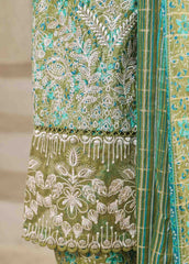 SM-0136-EMB- 3 Piece Embroidered Stitched Suit
