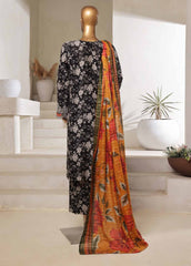 SM-0137-EMBC-3 Piece Chikankari Stitched Suit