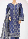 SM-0025-PR-A- 3 Piece Printed Stitched Suit