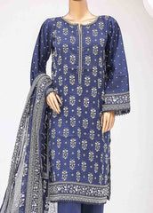 SM-0025-PR-A- 3 Piece Printed Stitched Suit