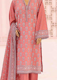 SM-029 A-PR- 3 Piece Printed Stitched Suit