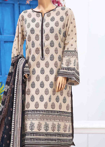 Bin Saeed Fabric - SM-030 A-PR- 3 Piece Printed Stitched Suit
