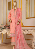 SM-034-B DEMB R-52- 3 Piece Embroidered Farshi Shalwar Stitched Suit