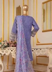 SM-035-A DEMB R-52- 3 Piece Self Embroidered Stitched Suit
