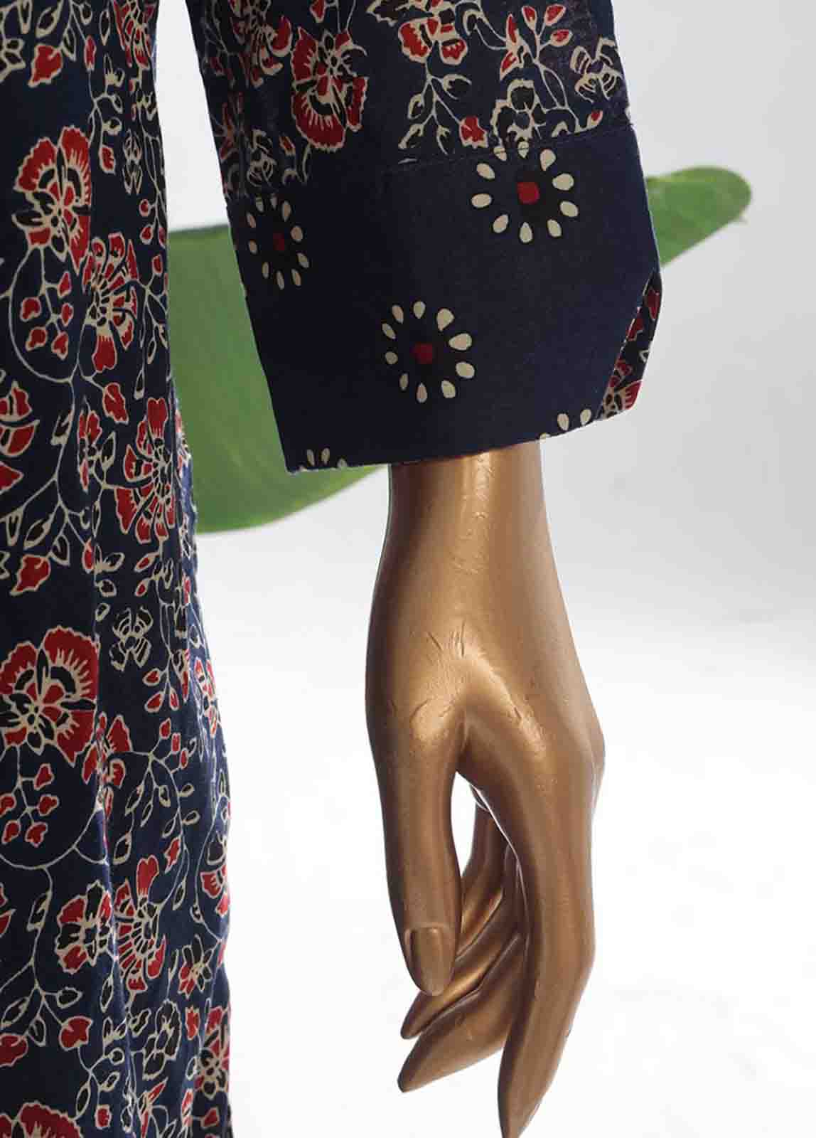 Bin Saeed Fabric - SM-035- 3 Piece Printed Stitched Suit