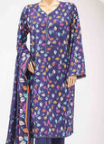 SM-0354-PR-B- 3 Piece Printed Stitched Suit