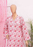 SM-0399 B-PR- 3 Piece Printed Stitched Suit