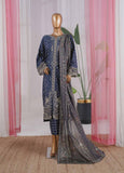 SM-040-EMBC-3 Piece Chikankari Stitched Suit