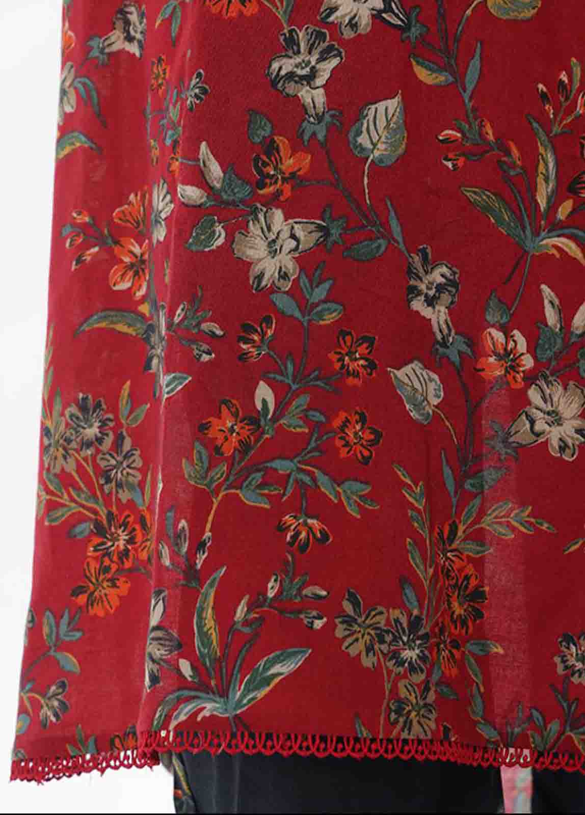 Bin Saeed Fabric - SM-042- 3 Piece Printed Stitched Suit