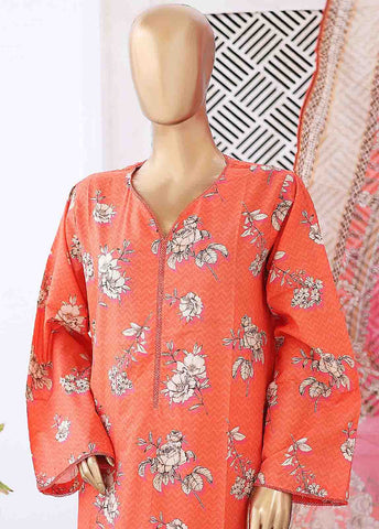 Bin Saeed Fabric - SM-0428 A-PR- 3 Piece Printed Stitched Suit