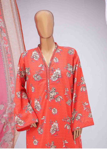 Bin Saeed Fabric - SM-0428 B-PR- 3 Piece Printed Stitched Suit